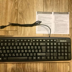 Клавиатура Defender Element HB-520 Black USB 3.7