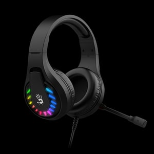 Наушники игровые проводные Bloody G230p / 3.5mm 4-Pin / RGB / Surround