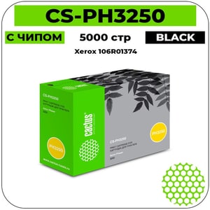 Картридж Cactus CS-PH3250 (106R01374) черный для принтера Xerox Phaser 3250