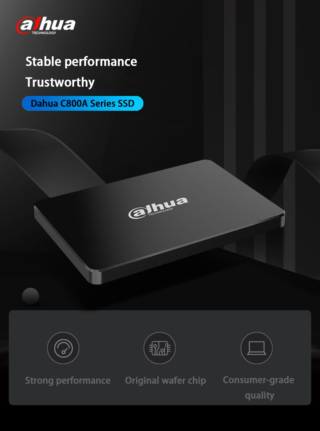 Жесткий диск Dahua DHI-SSD-C800AS1000G