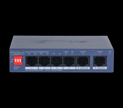 POE коммутатор Dahua DH-CS4006-4ET2GT-36 1