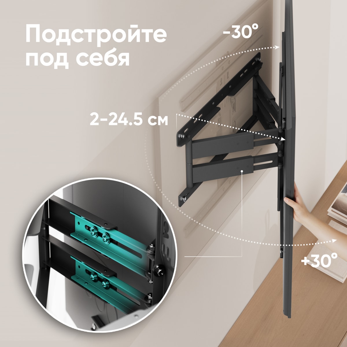 Кронштейн для ТВ 32-75 5