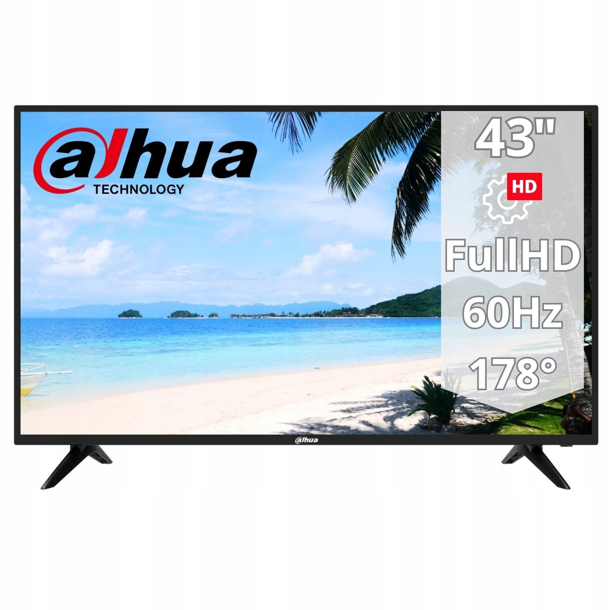 Монитор 43" Dahua DHI-LM43-F200-V2 3