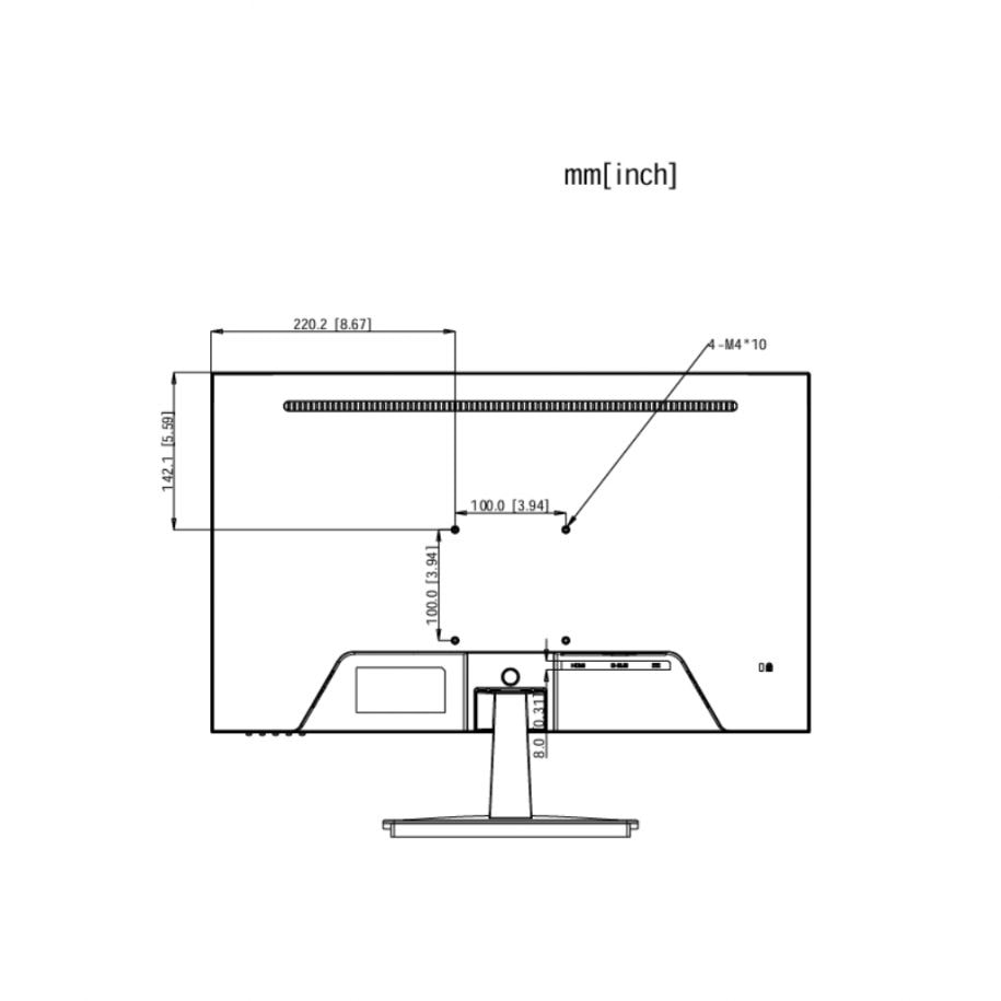 Монитор 24" Dahua DHI-LM24-L200N 4