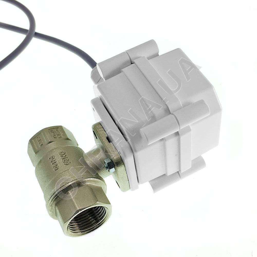 ШЭП 1/2" GIDROLOCK ULTIMATE BUGATTI. напряжения питания 12В шаравой кран BUGATTI латунь 4