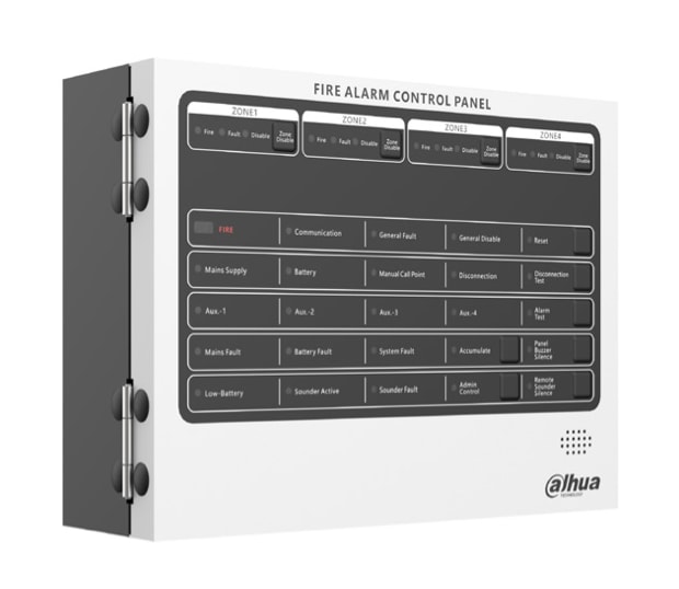 Пульт управления пожарной сигнализацией Dahua DHI-HY-C102-4 3