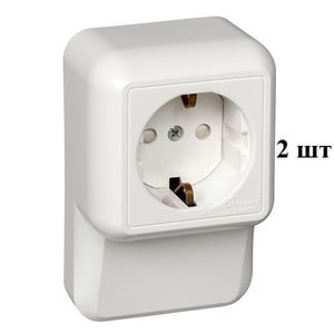 Розетка наружни 1х2