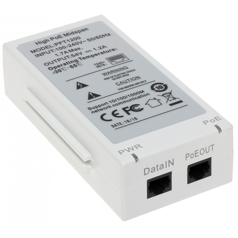 РОЕ инжектор Dahua DH-PFT1200 1