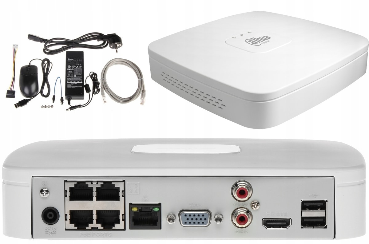 Видеорегистратор IP Dahua DHI-NVR2104-4KS3 3