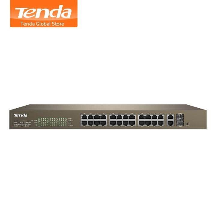 Коммутатор Tenda TEF1016D 16xFE,16-port Стоечный, Неуправляемый 3