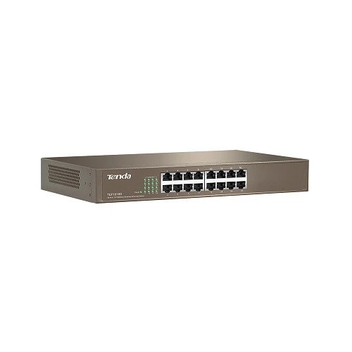 Коммутатор Tenda TEF1016D 16xFE,16-port Стоечный, Неуправляемый 4