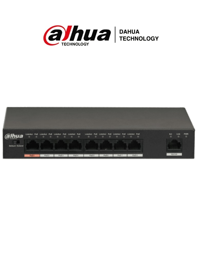 POE коммутатор Dahua DH-PFS3009-8ET-96 1