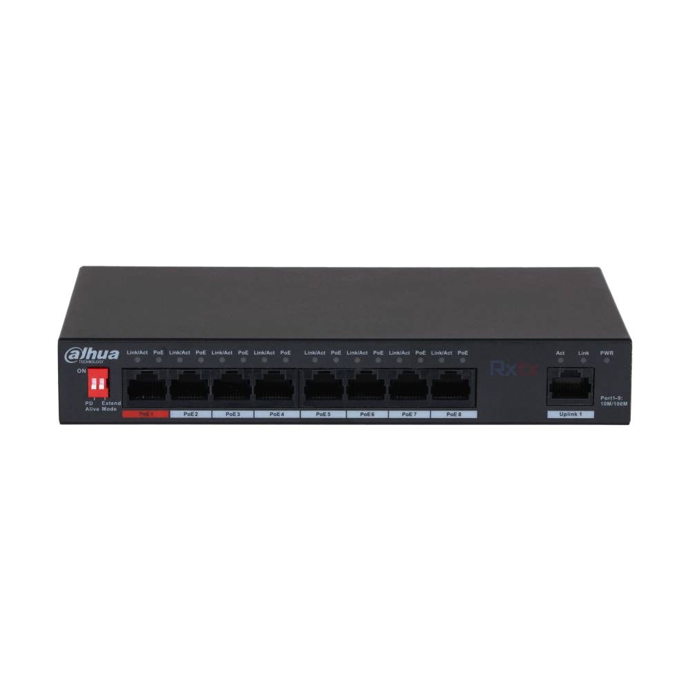POE коммутатор Dahua DH-PFS3009-8ET-96 2