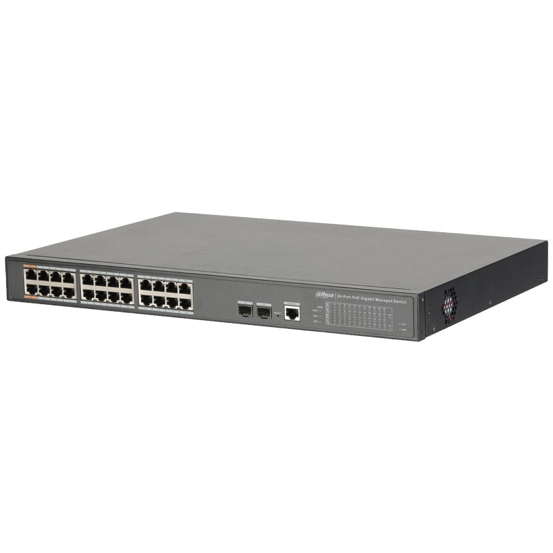 POE коммутатор Dahua DH-PFS4226-24ET-360 4