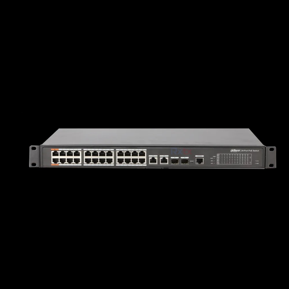 POE коммутатор Dahua DH-PFS4226-24ET-360 5