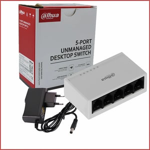 Коммутатор Dahua DH-PFS3005-5ET-L