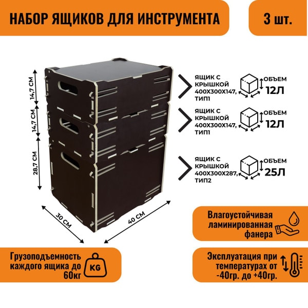 Ящик для оборудование 30х40 2