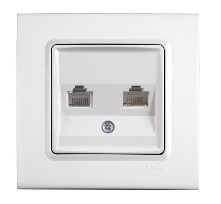 Сетевая розетка VIKO RJ45-2 розетка 2