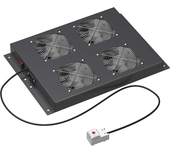Крыша 19" с 2-я вентиляторами и термостатом DLT44802-A 2