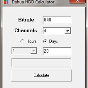 Калькулятор Dahua