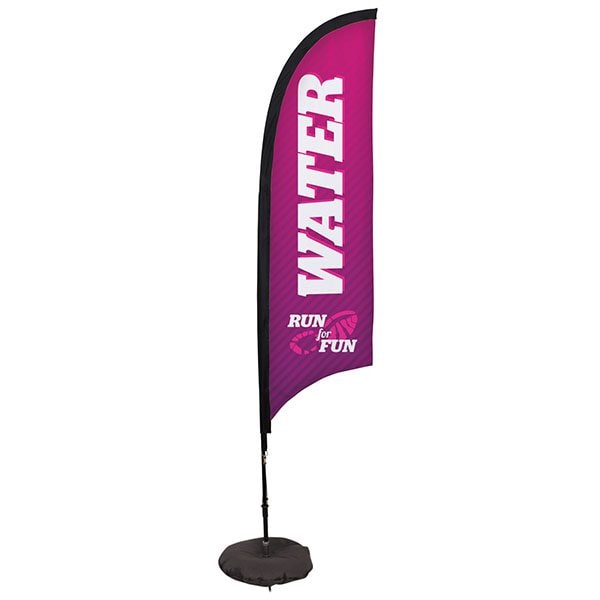 Рекламный флаг 2.5m Razor sail 3