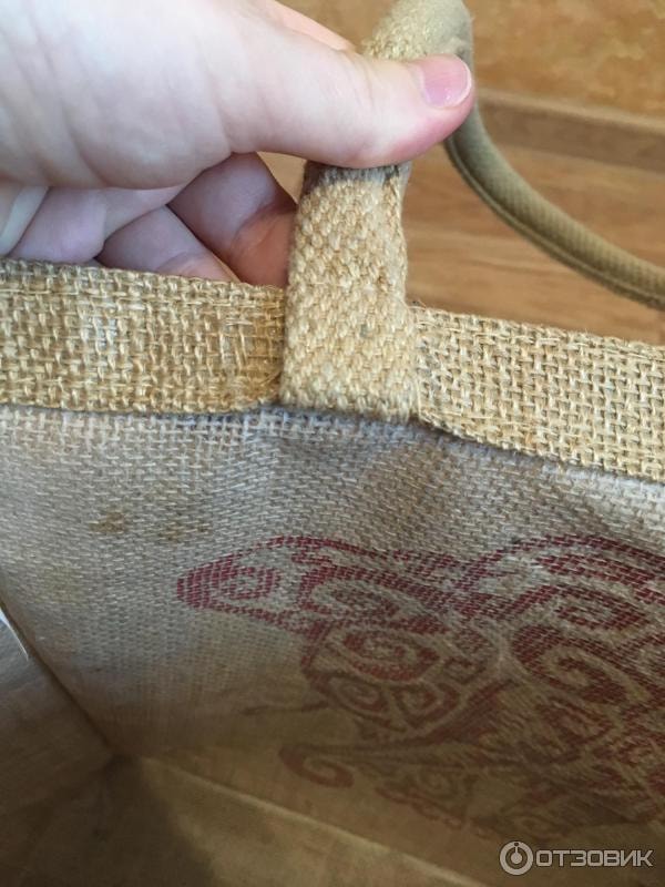 Сумка джутовая Dahua Overseas 2022 (Burlap Bag) (мешковая) 2