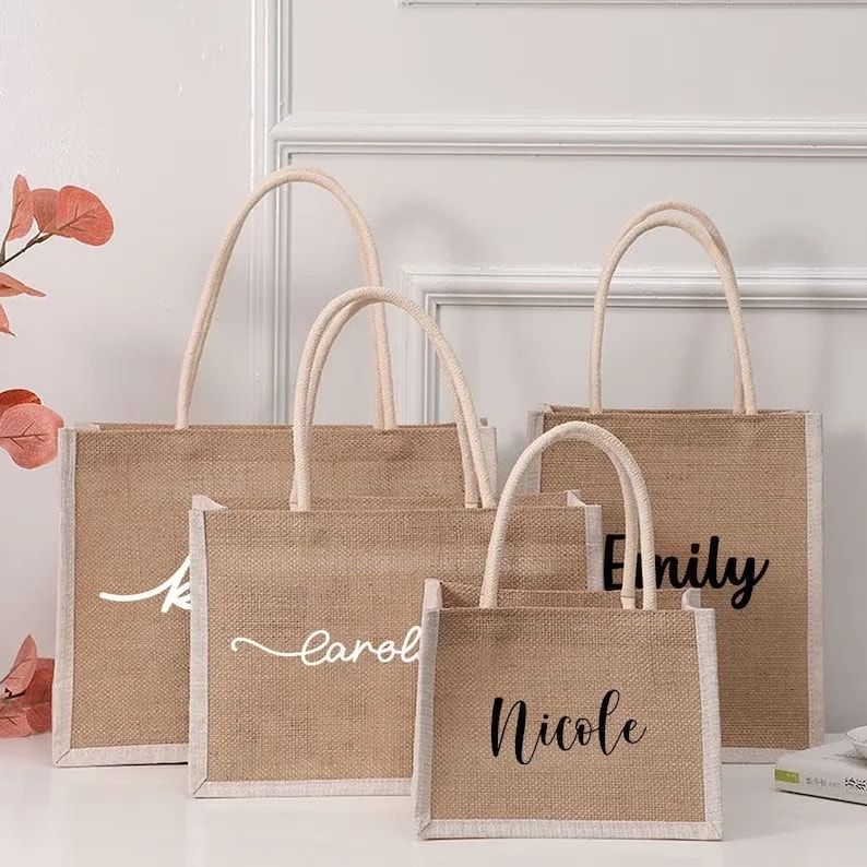 Сумка джутовая Dahua Overseas 2022 (Burlap Bag) (мешковая) 3