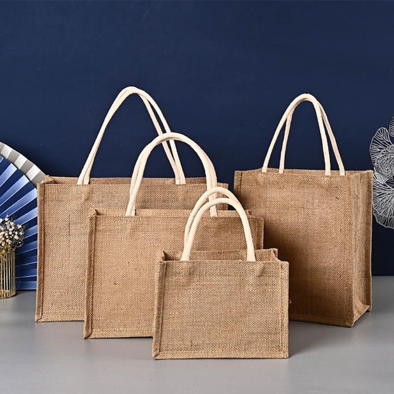 Сумка джутовая Dahua Overseas 2022 (Burlap Bag) (мешковая) 5
