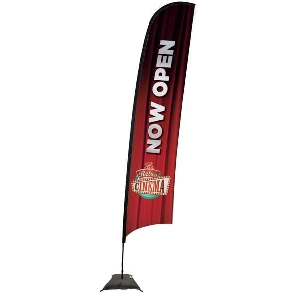 Рекламный флаг 3.4m Razor sail 3
