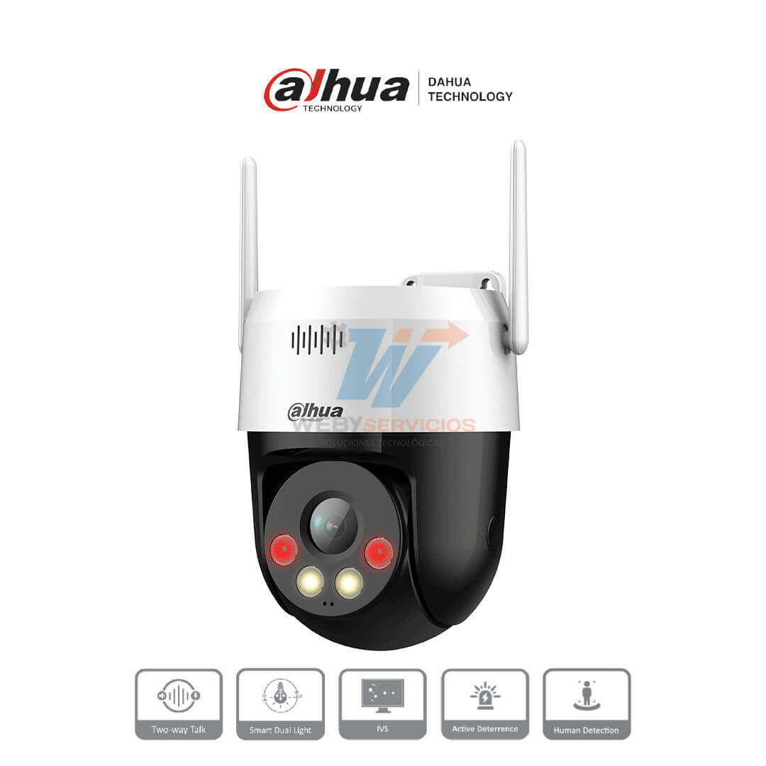 Камера поворотная IP Dahua PT DH-SD2A200HB-GN-AW-PV-0400