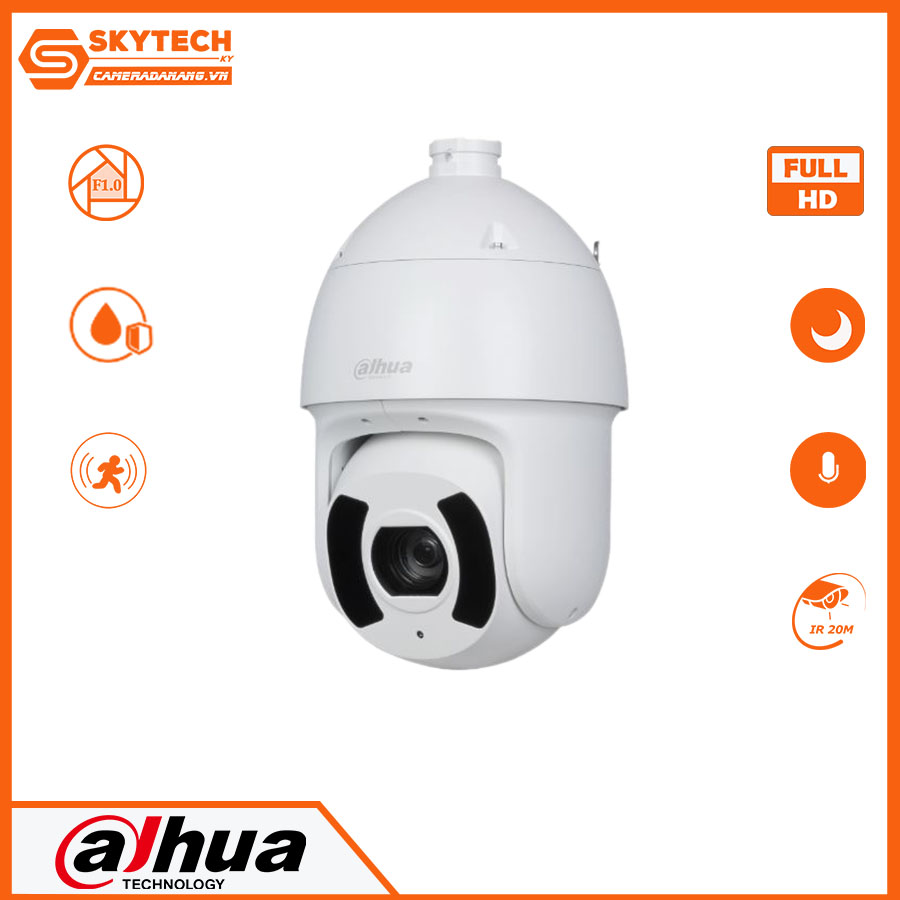 Камера поворотная HDCVI Dahua PTZ DHI-SD6CE225I-HC-S3 2MP 25x 200m