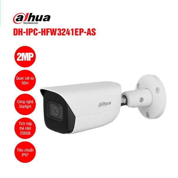 Камера наружная Dahua DH-IPC-HFW3241EP-AS-0280B