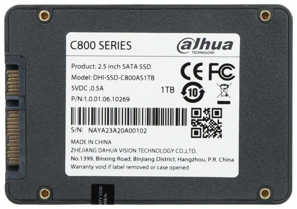 Жесткий диск Dahua DHI-SSD-C800AS1000G
