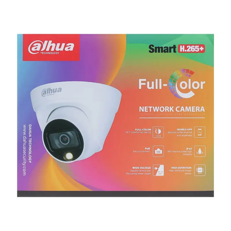 Камера внутренняя Dahua DH-IPC-HDW1239T1P-LED-0360B-S5-QH2