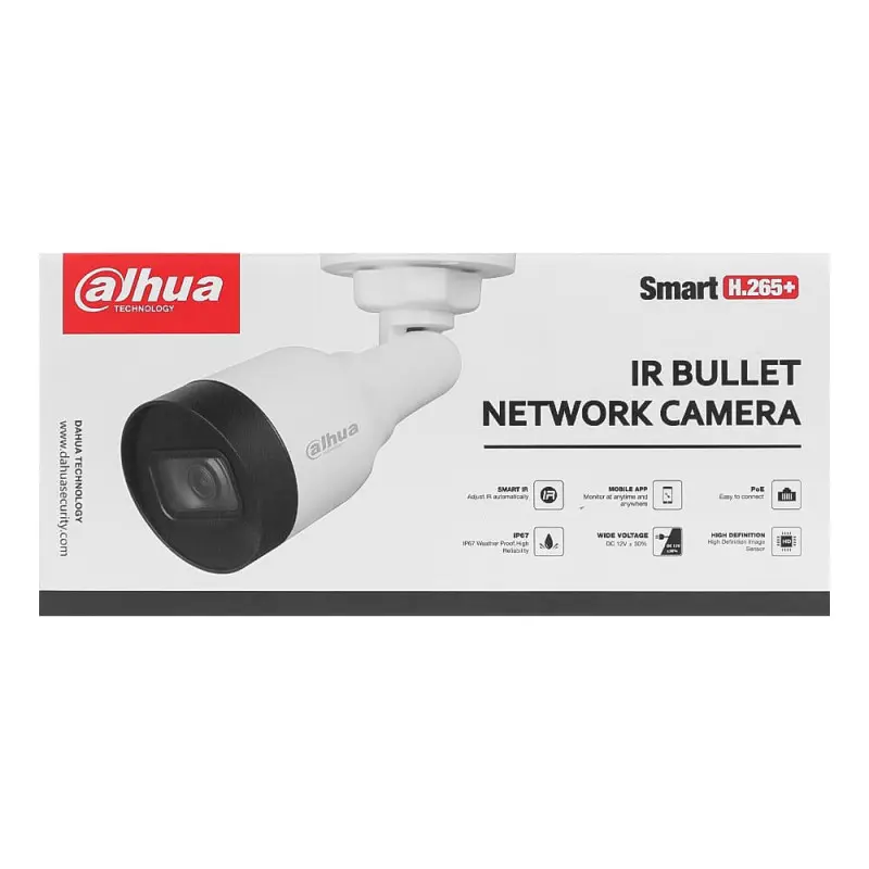 Камера наружная Dahua DH-IPC-HFW1431S1P-A-0280B-S4-QH2