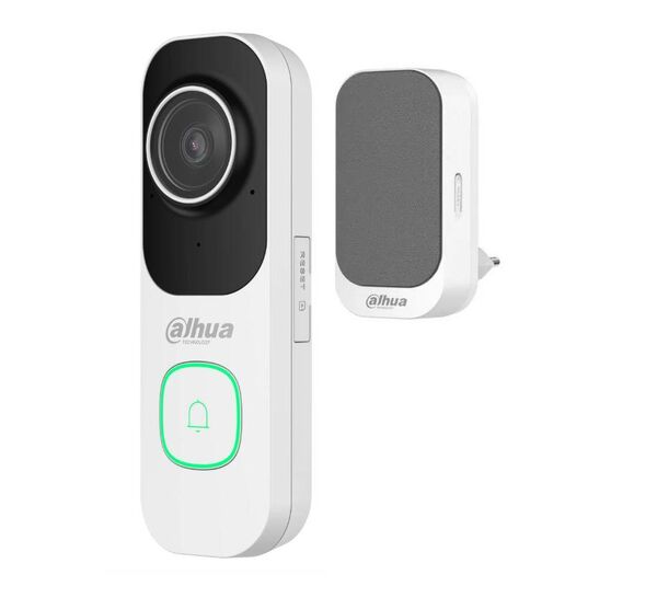 Видеозвонок Dahua DH-VDKP01-WG KIT/DH-IPC-DB41AP-0210B-White/DH-IPC-DS1AP-Grey