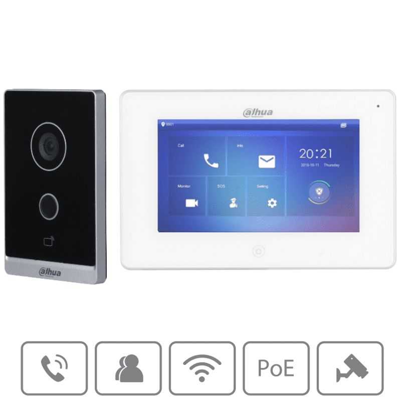 IP Видеодомофон Dahua DHI-KTW01 (Kit)