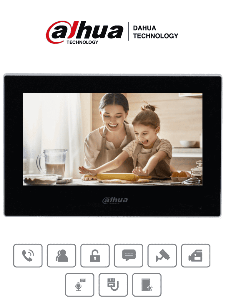 IP Видеодомофон Dahua DHI-VTH2621G-P