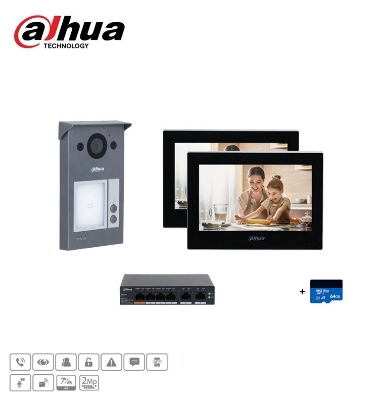 IP Вызывная панель Dahua DHI-VTO3311Q-WP