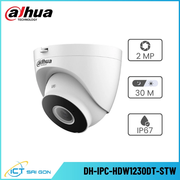 Wi-Fi камера внутренняя Dahua DH-IPC-HDW1230DT-STW