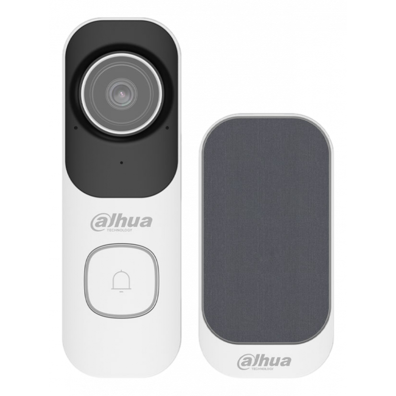 Видеозвонок Dahua DH-VDKP01-WG KIT/DH-IPC-DB41AP-0210B-White/DH-IPC-DS1AP-Grey