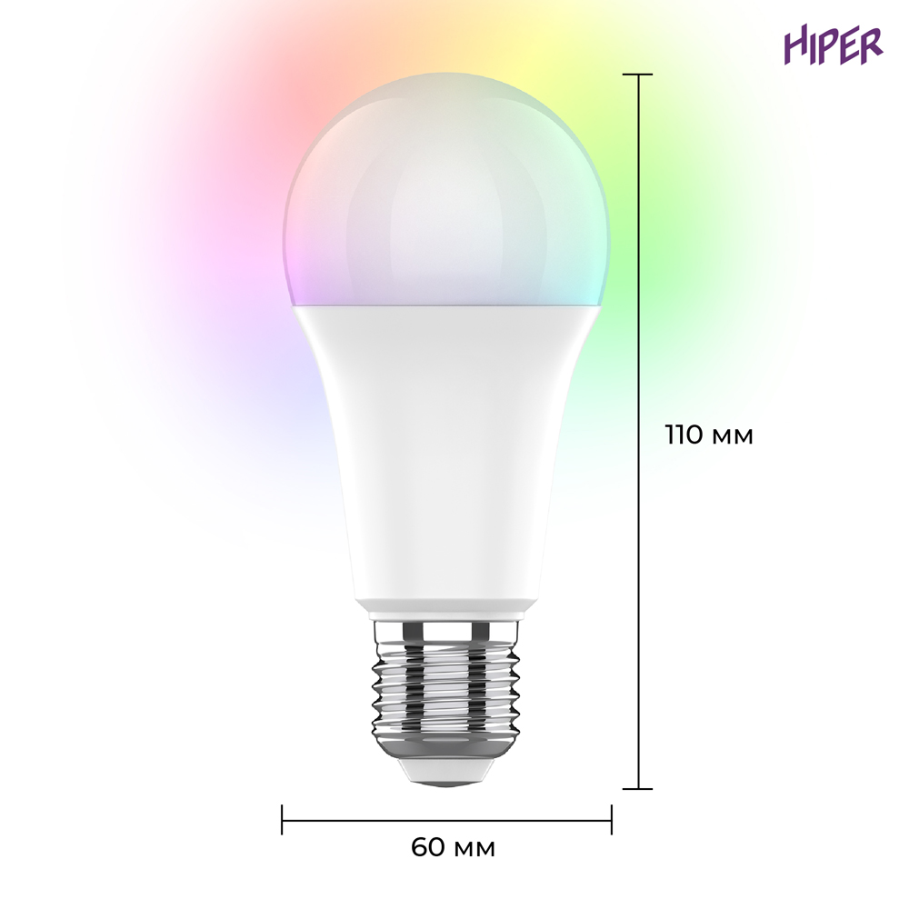 Цветная лампа IOT-LB5C1-A60-H-E27-EU-imou