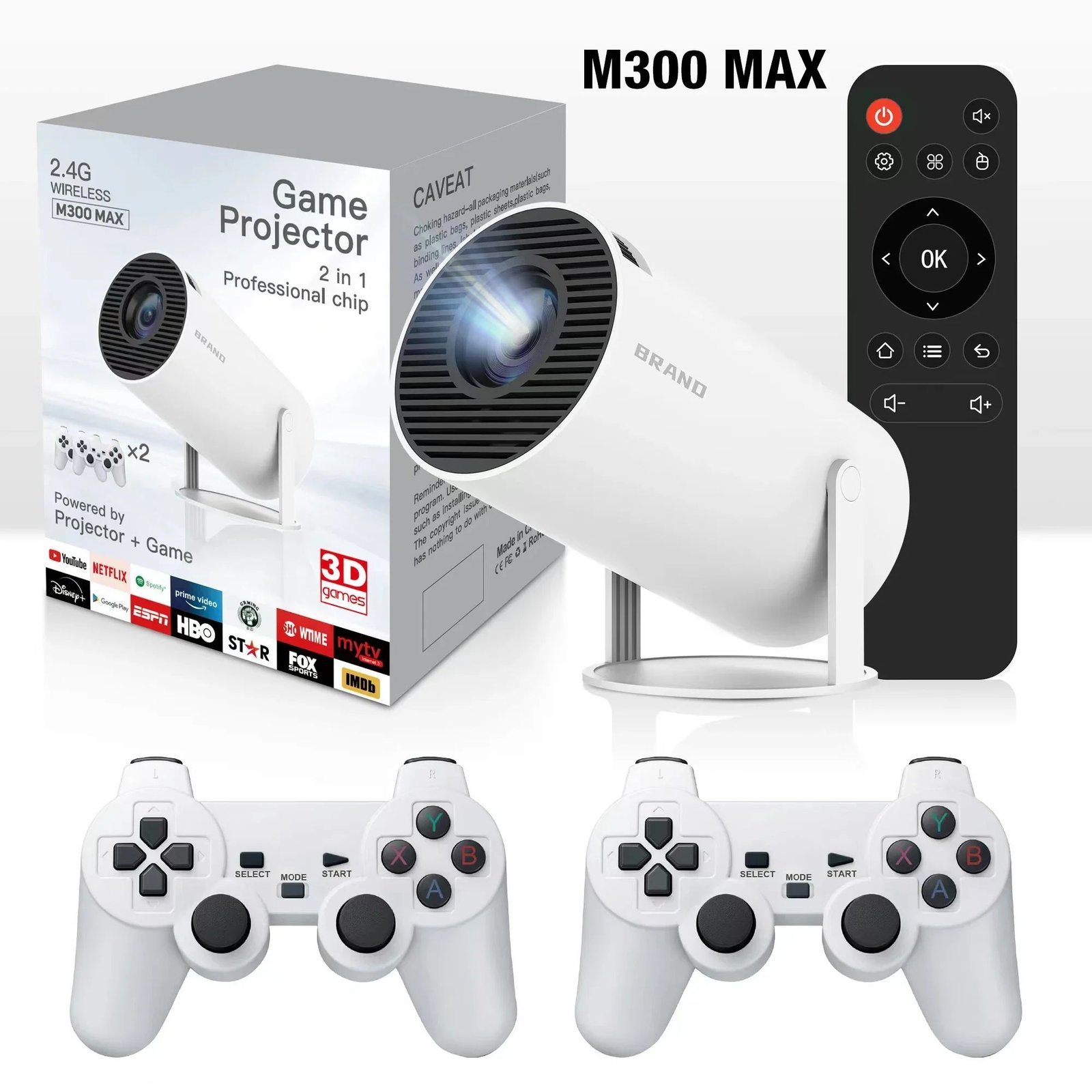 Проектор Brand M300 Max / LED Проектор Brand M300 Max / LED