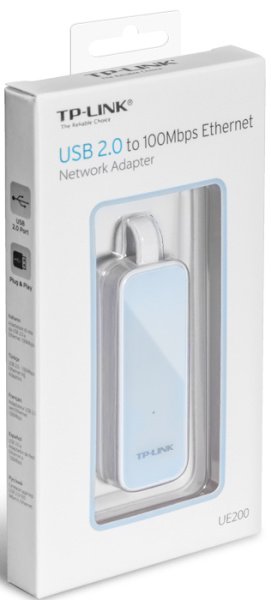 Сетевая карта TP-Link UE200 / USB 2.0 ? Ethernet / 100 Mbps Сетевая карта TP-Link UE200 / USB 2.0 ? Ethernet / 100 Mbps