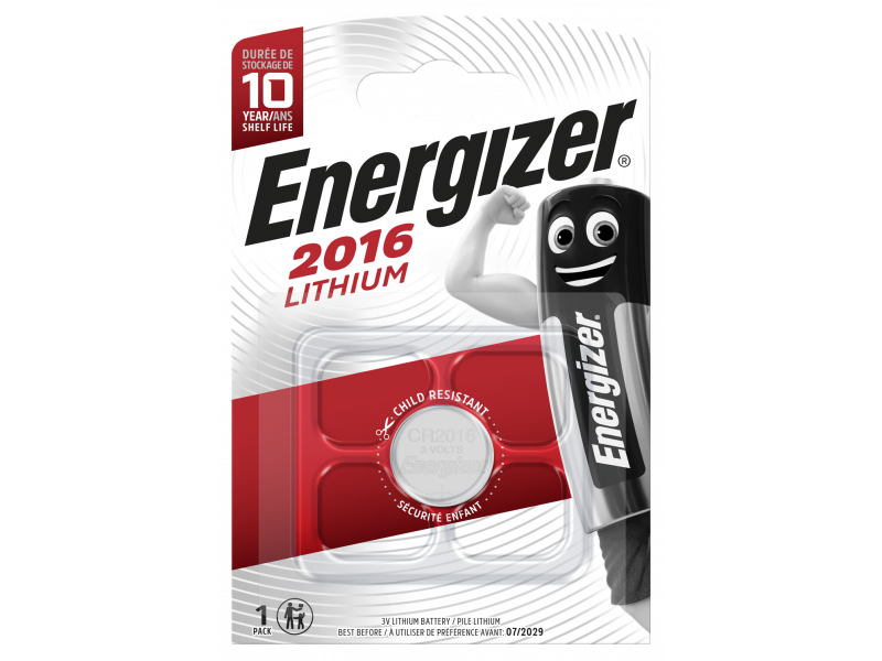 Батарейка-пальчиковая Energizer Electronics Lithium CR2016 BP1 Батарейка-пальчиковая Energizer Electronics Lithium CR2016 BP1