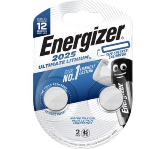 Батарейка-пальчиковая Energizer Electronics Lithium CR2025 BP1 Батарейка-пальчиковая Energizer Electronics Lithium CR2025 BP1