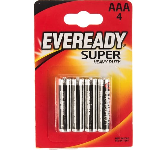 Батарейка-пальчиковая Energizer Everyday EVR SHD AA BP4 Батарейка-пальчиковая Energizer Everyday EVR SHD AA BP4