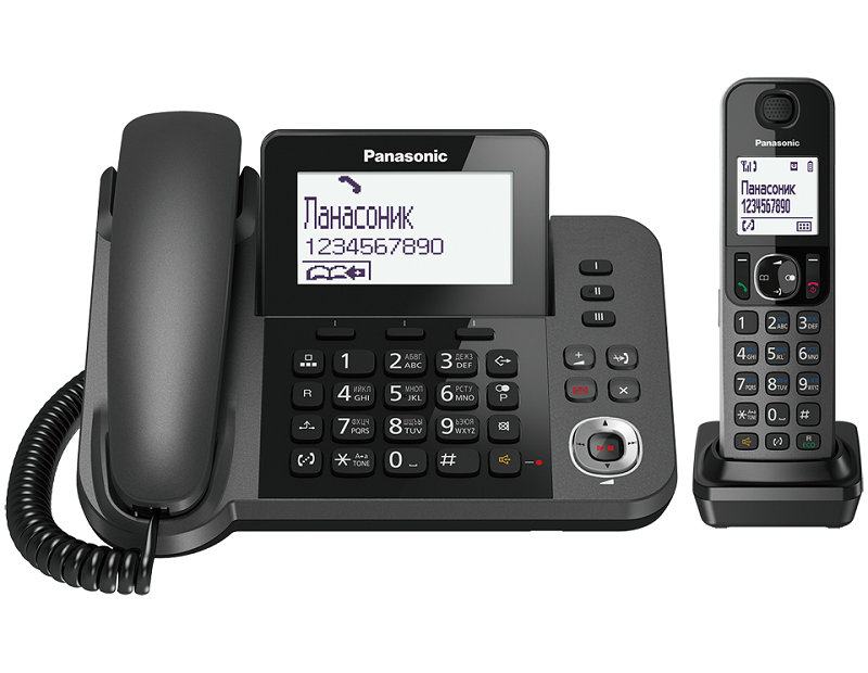 Телефон беспроводной DECT Panasonic KX-TGF320 (трубка с цв.ЖК диспл., DECT) Телефон беспроводной DECT Panasonic KX-TGF320 (трубка с цв.ЖК диспл., DECT)
