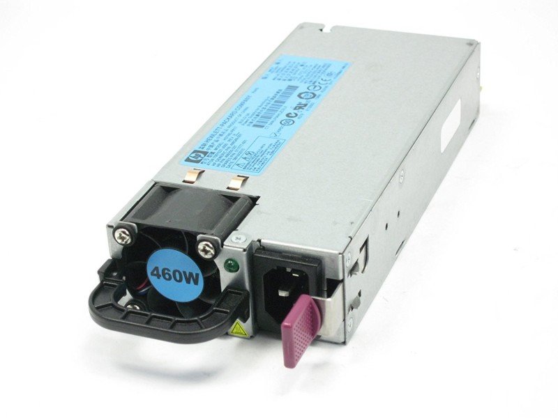 Блок питания для сервера 460W HE 12V Общий слот Gold горячяя замена HP Блок питания для сервера 460W HE 12V Общий слот Gold горячяя замена HP