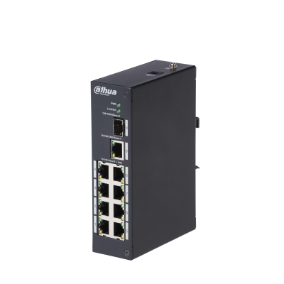 Коммутатор Dahua PFS3110-8P-96 / 8?10/100 PoE / 1?Gigabit Combo (RJ45/SFP) / 96W PoE бюджет Коммутатор Dahua PFS3110-8P-96 / 8?10/100 PoE / 1?Gigabit Combo (RJ45/SFP) / 96W PoE бюджет